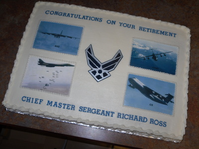 Air Force Retirement Cake Air Force Retirement Cake