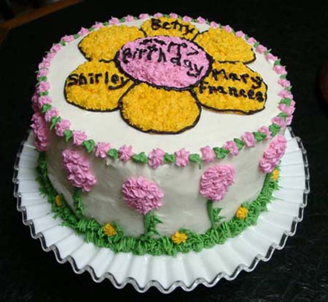 April Showers Bring May Flowers Cake April Showers Bring May Flowers Cake