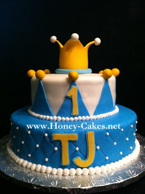 Baby Prince First Birthday Cakes Baby Prince First Birthday Cakes