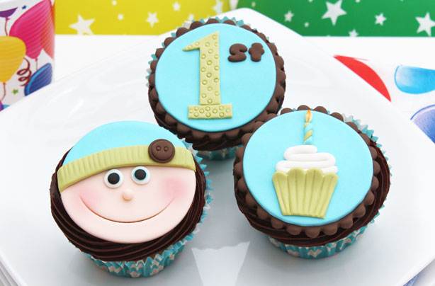 Baby's First Birthday Cupcake Baby's First Birthday Cupcake