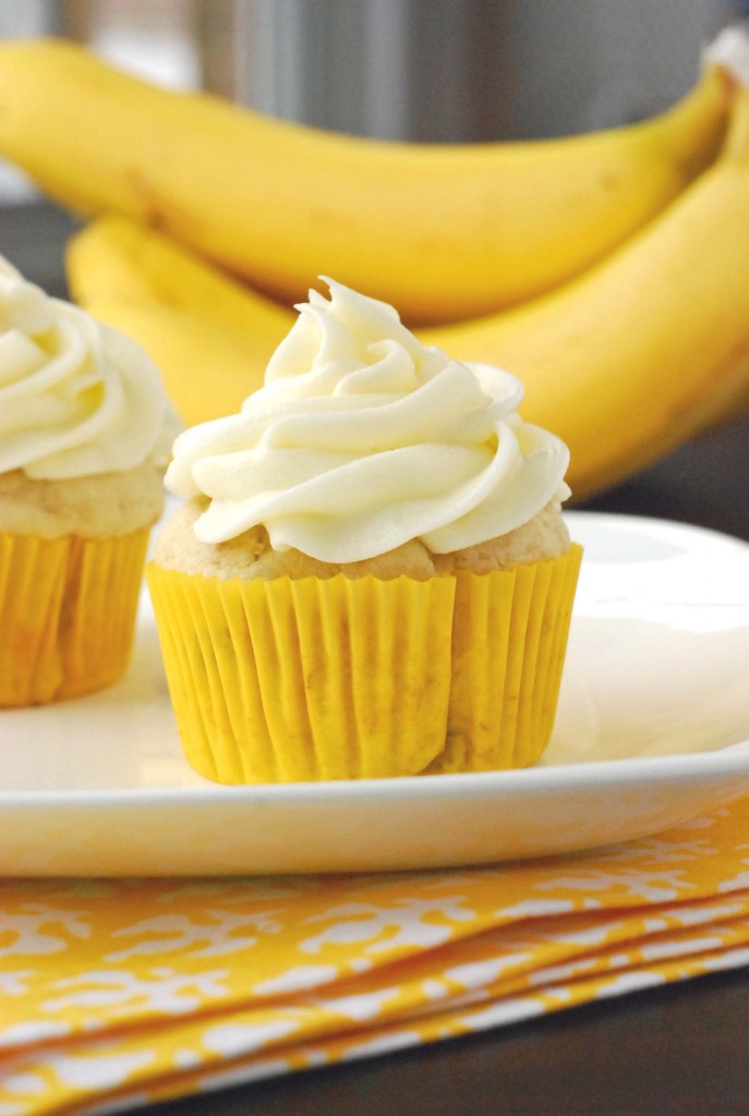 7 Photos of Banana Cream Cheese Cupcakes 7 Photos of Banana Cream Cheese Cupcakes