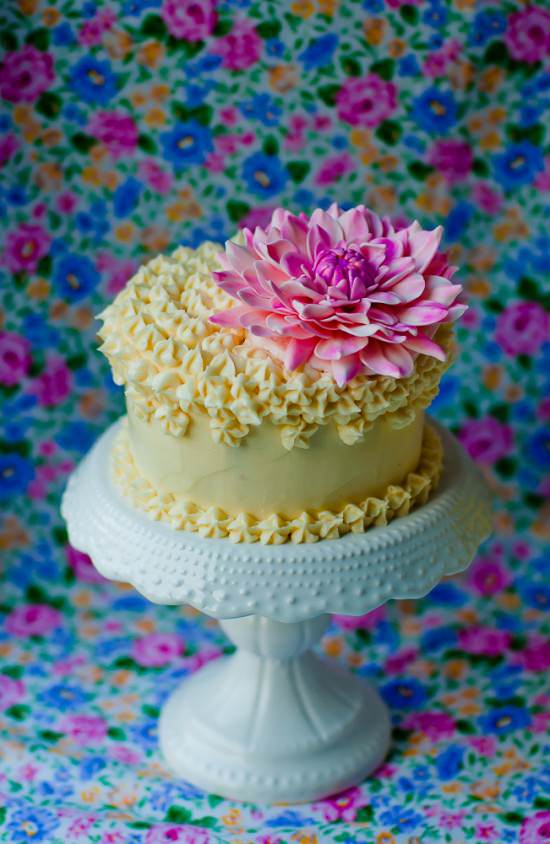 Birthday Cake with Flowers Birthday Cake with Flowers
