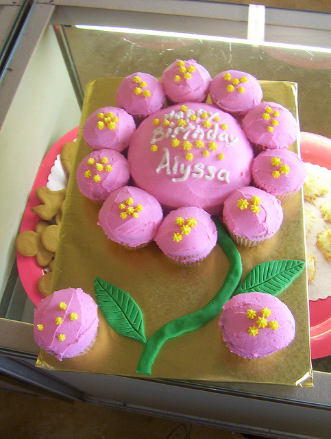 Birthday Cake with Flowers Birthday Cake with Flowers