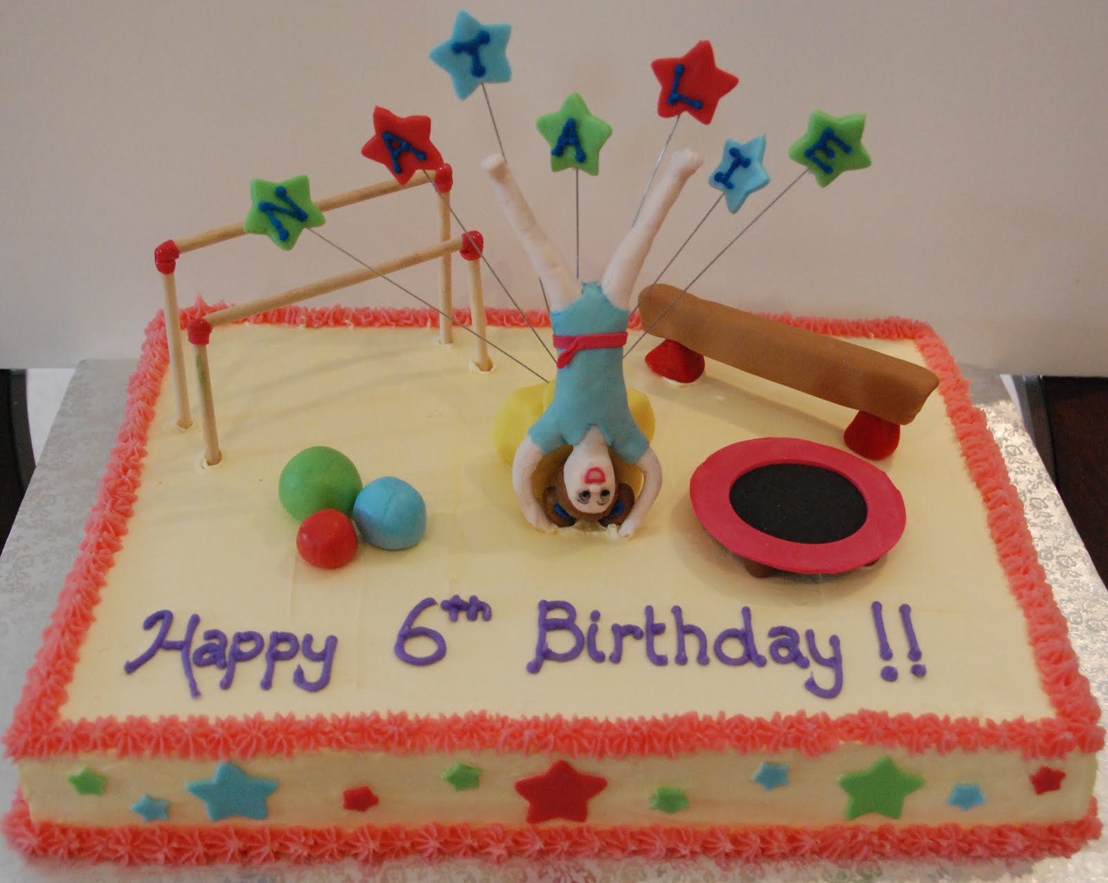 7 Photos of Girls Gymnastics Birthday Party Cakes 7 Photos of Girls Gymnastics Birthday Party Cakes