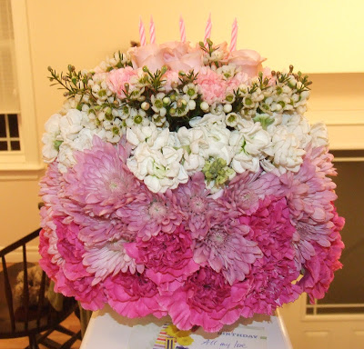 Birthday Cakes with Real Flowers