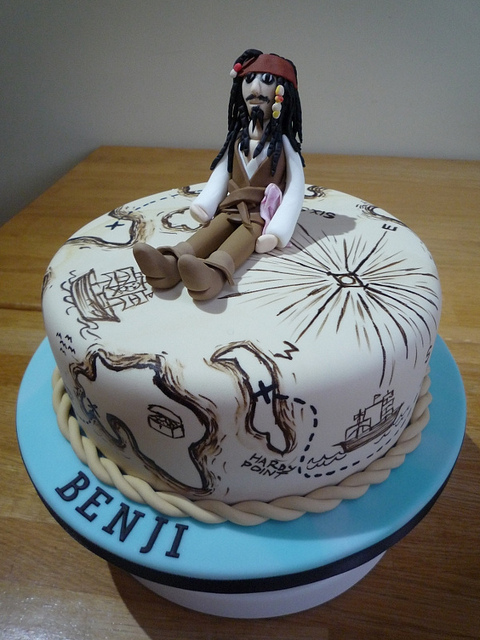 Captain Jack Sparrow Birthday Cake Captain Jack Sparrow Birthday Cake