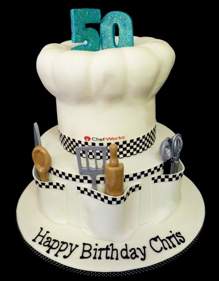 Chef Hat Birthday Cake Chef Hat Birthday Cake