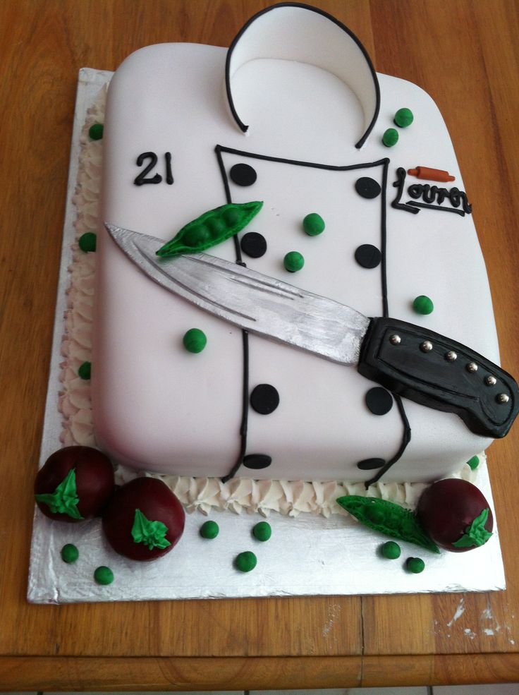 Chef Themed Birthday Cake Chef Themed Birthday Cake