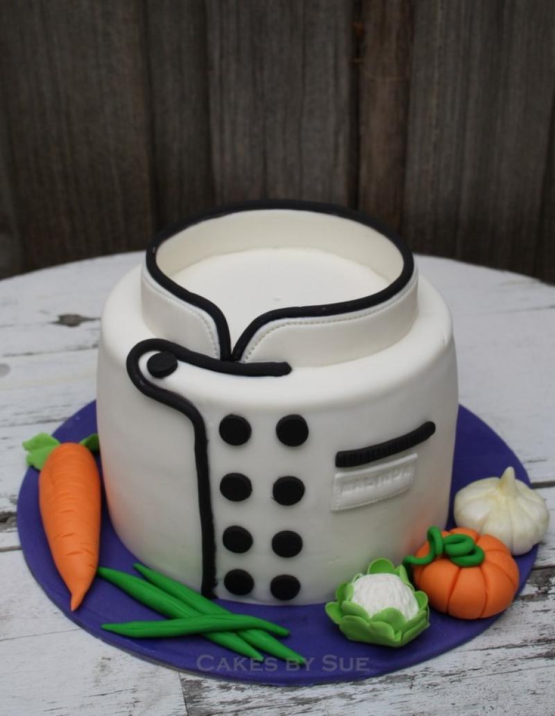 Chef Themed Birthday Cake Chef Themed Birthday Cake