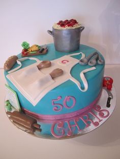 Chef Themed Birthday Cake Chef Themed Birthday Cake