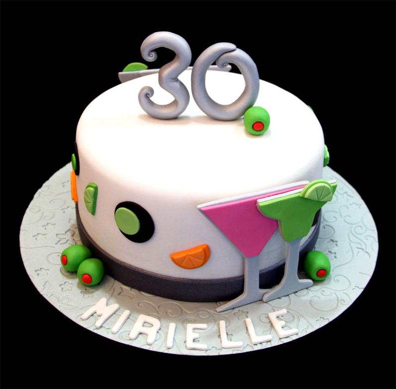 Cocktail Birthday Cake Cocktail Birthday Cake