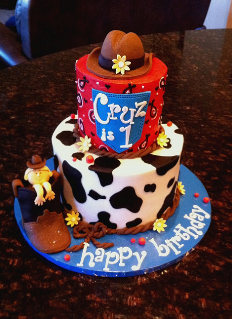 Cowboy Birthday Cake Cowboy Birthday Cake