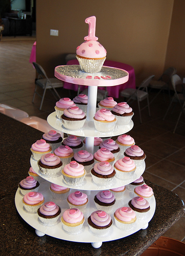 Cupcake First Birthday Cake Ideas Cupcake First Birthday Cake Ideas