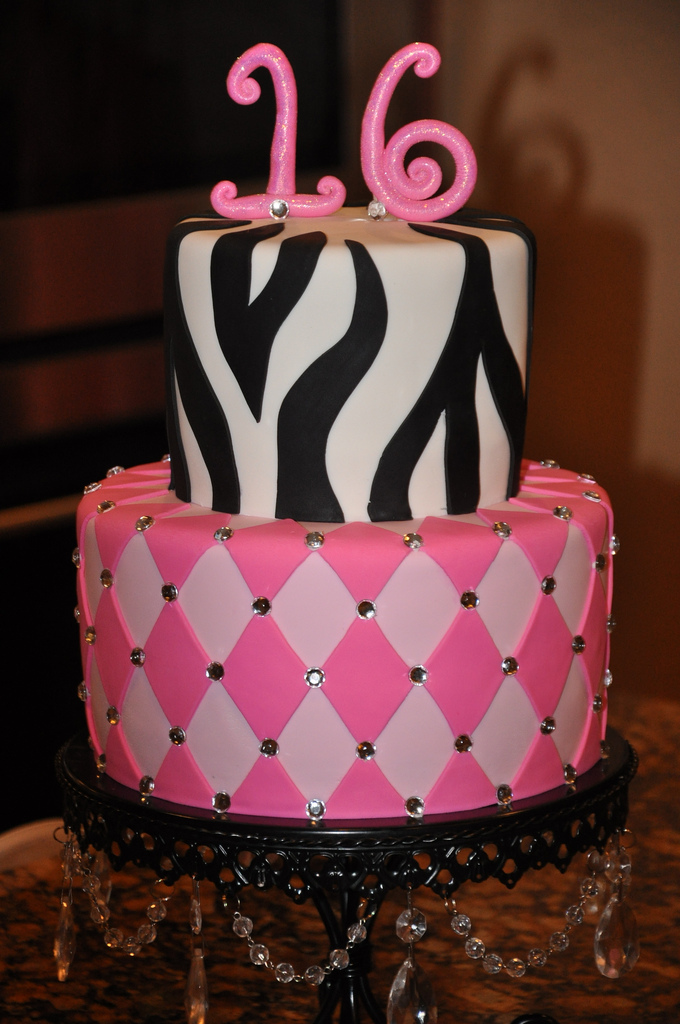 Cute Sweet 16 Cake Cute Sweet 16 Cake