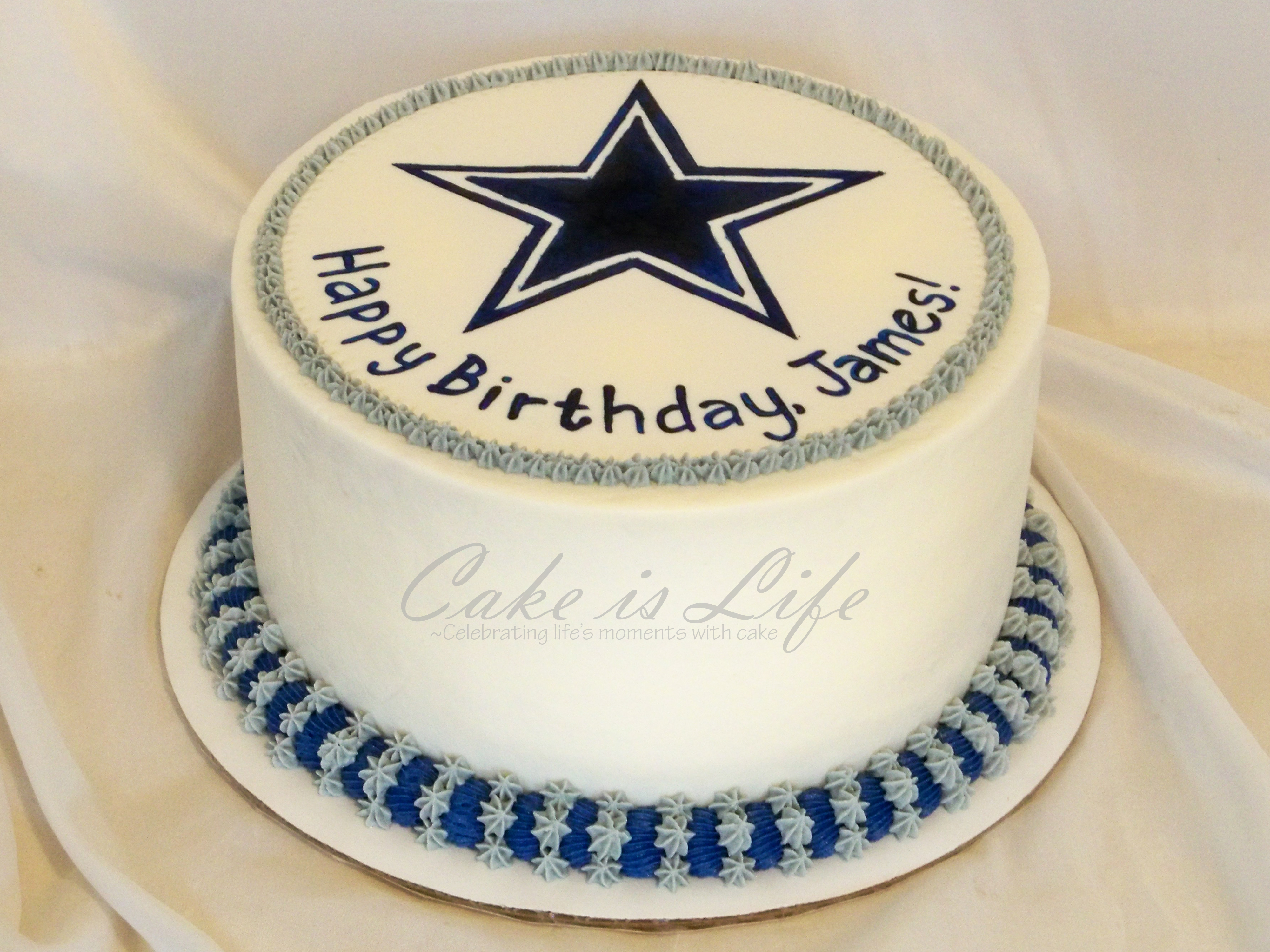 Dallas Cowboys Birthday Cake Dallas Cowboys Birthday Cake