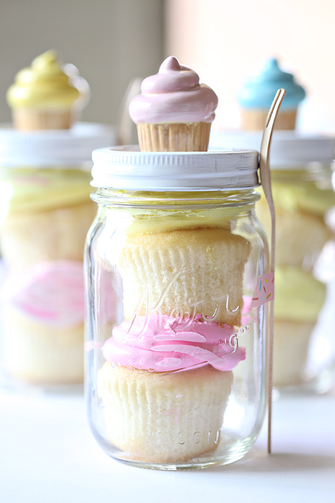DIY Cupcakes Mason Jar Gifts DIY Cupcakes Mason Jar Gifts