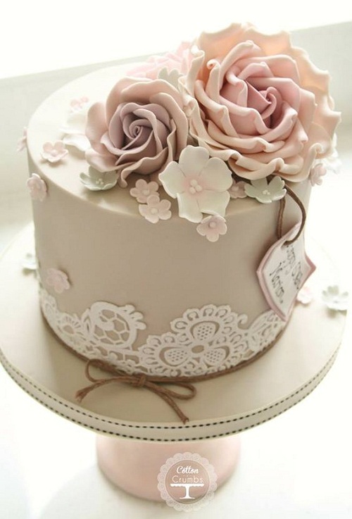 Elegant Birthday Cake Elegant Birthday Cake
