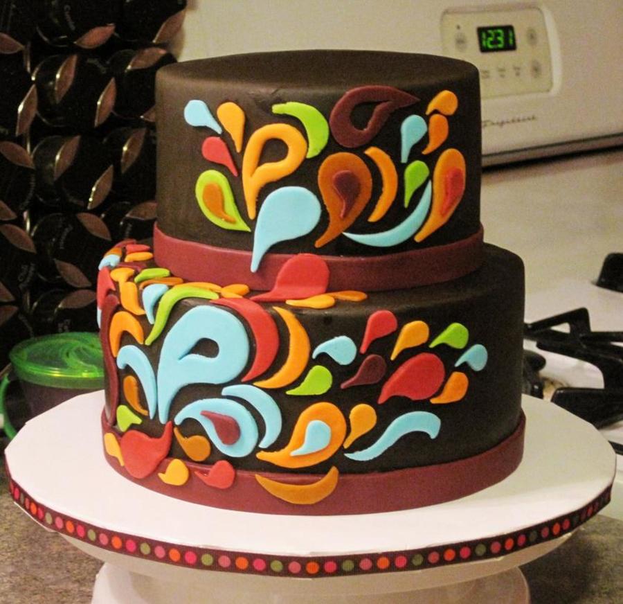 Fall Birthday Cake Fall Birthday Cake