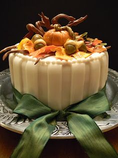 Fall Harvest Birthday Cake Fall Harvest Birthday Cake