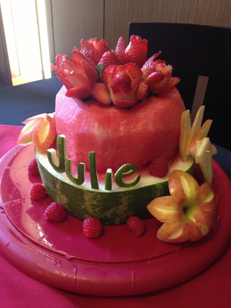 Fresh Fruit Birthday Cake Fresh Fruit Birthday Cake