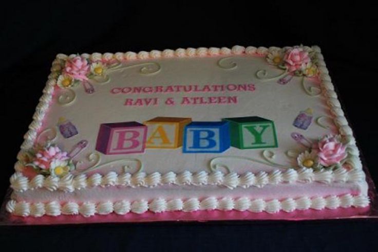 Girl Baby Shower Sheet Cake Ideas Girl Baby Shower Sheet Cake Ideas