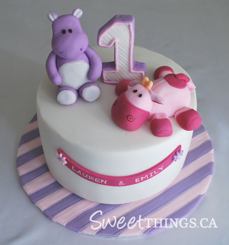 Girls 1st Birthday Cake Girls 1st Birthday Cake