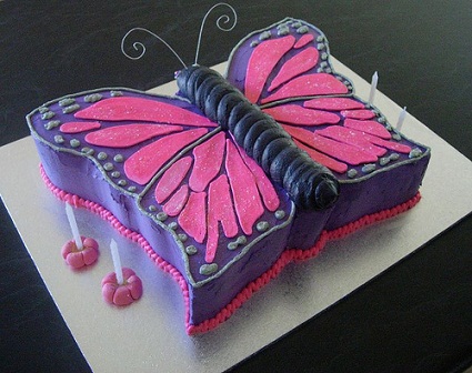 Girls Butterfly Birthday Cake Ideas Girls Butterfly Birthday Cake Ideas