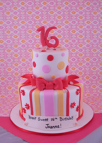 Girls Sweet 16 Birthday Cake Ideas Girls Sweet 16 Birthday Cake Ideas