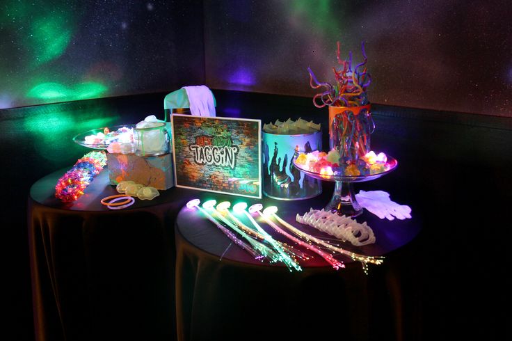 Glow in the Dark Laser Tag Birthday Parties Glow in the Dark Laser Tag Birthday Parties