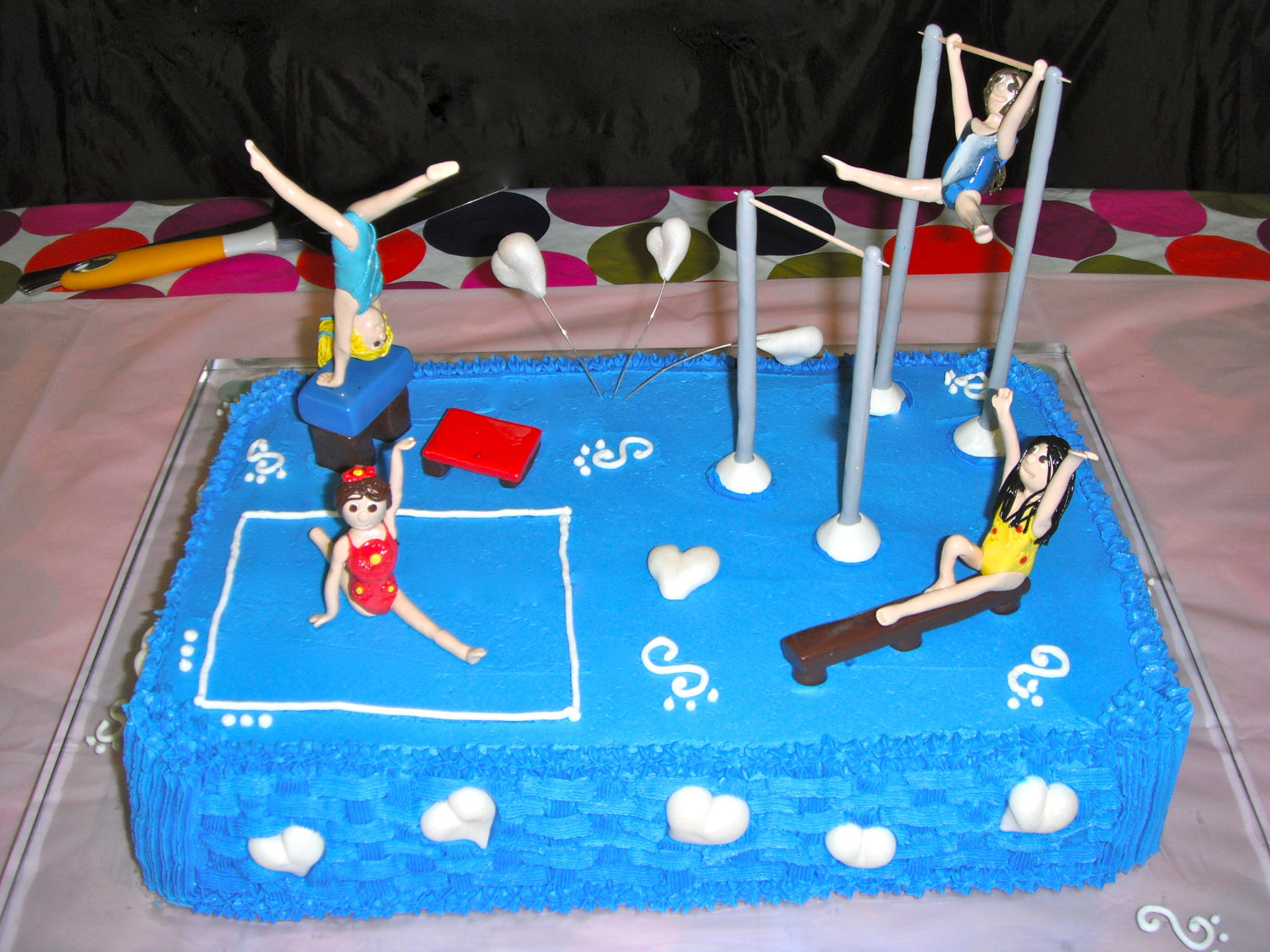 Gymnastics Birthday Cake Ideas Gymnastics Birthday Cake Ideas