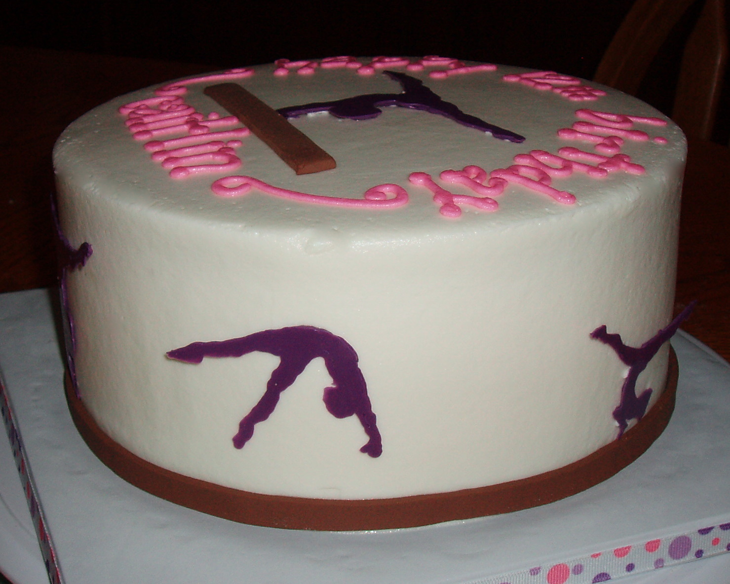 Gymnastics Birthday Cake Ideas Gymnastics Birthday Cake Ideas