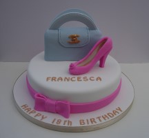 Handbag and Shoes Birthday Cake Handbag and Shoes Birthday Cake