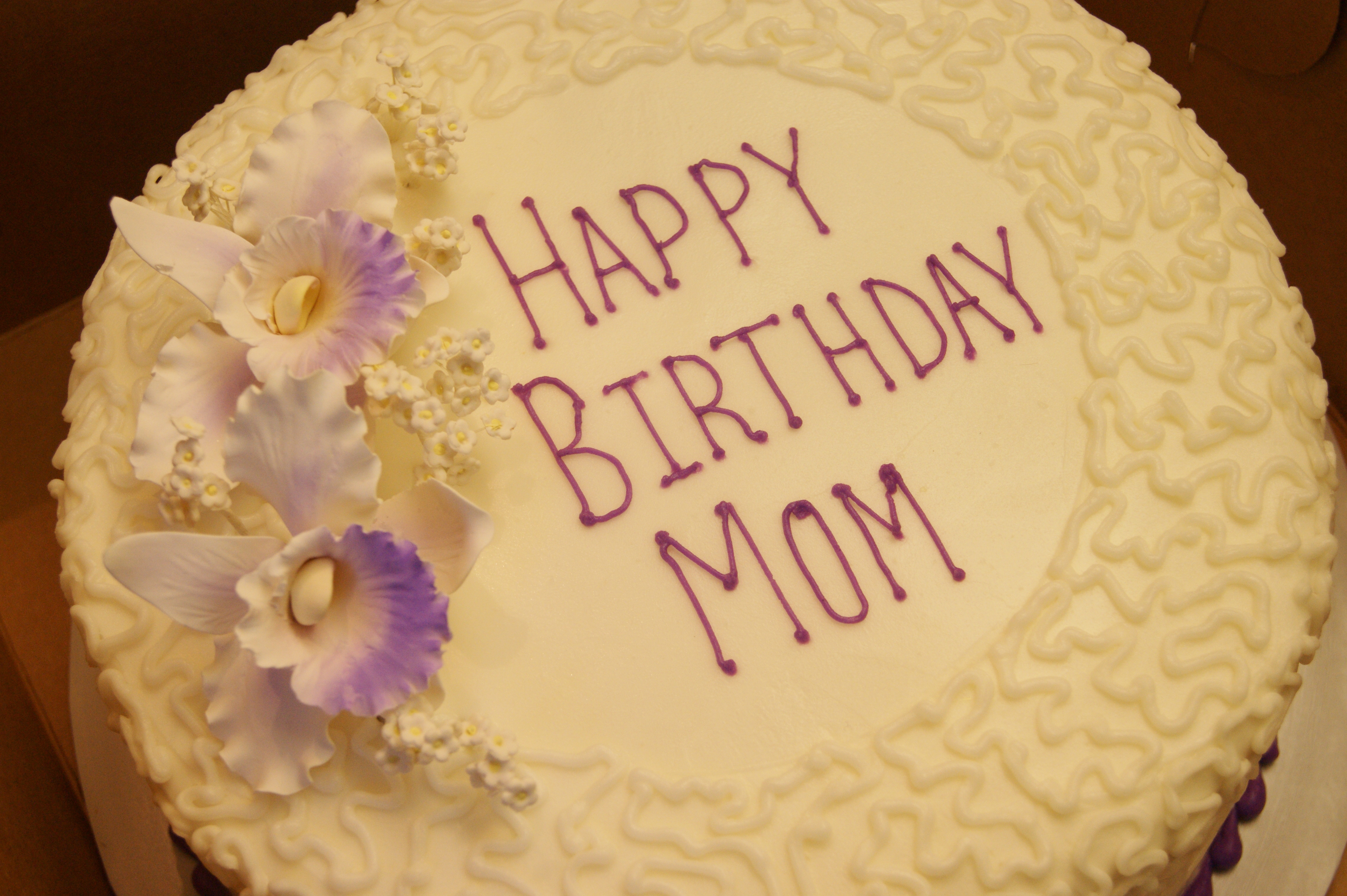 Happy Birthday Mom Cake Happy Birthday Mom Cake