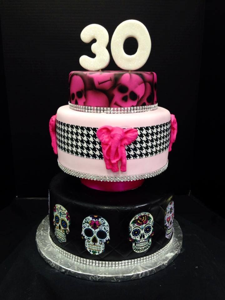 Happy Birthday Skull Cake Happy Birthday Skull Cake