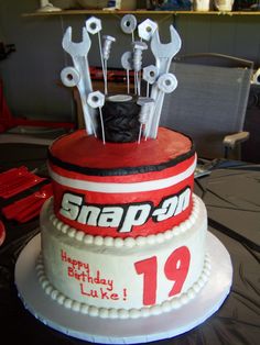 Happy Birthday Tools Mechanic Cake Happy Birthday Tools Mechanic Cake