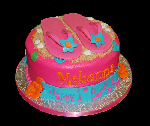 Hawaiian Birthday Cake