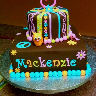 Hippie Chick Birthday Cake Hippie Chick Birthday Cake