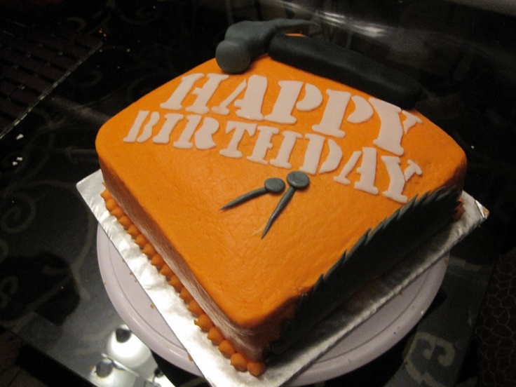 Home Depot Birthday Cake