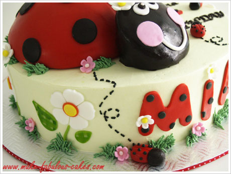 Ladybug Birthday Cake Ladybug Birthday Cake