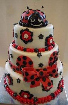 Ladybug Birthday Cake Ladybug Birthday Cake