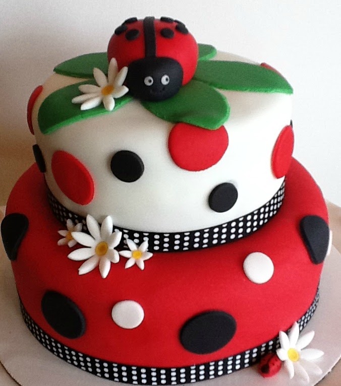 Ladybug Birthday Party Cake Ladybug Birthday Party Cake