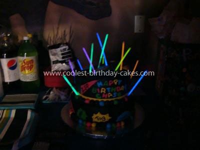 Laser Tag Birthday Cake Idea Laser Tag Birthday Cake Idea
