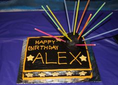 Laser Tag Birthday Cake Laser Tag Birthday Cake