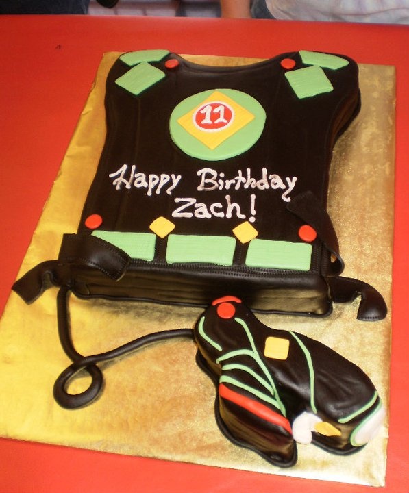 Laser Tag Cake Idea Laser Tag Cake Idea