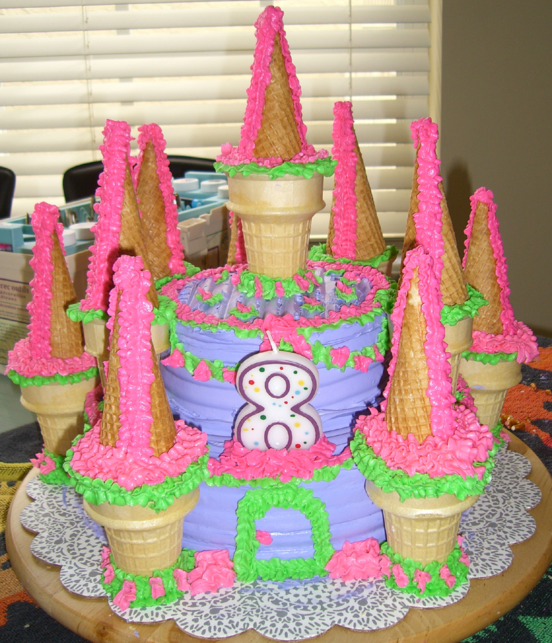 Little Girls Birthday Cake Little Girls Birthday Cake