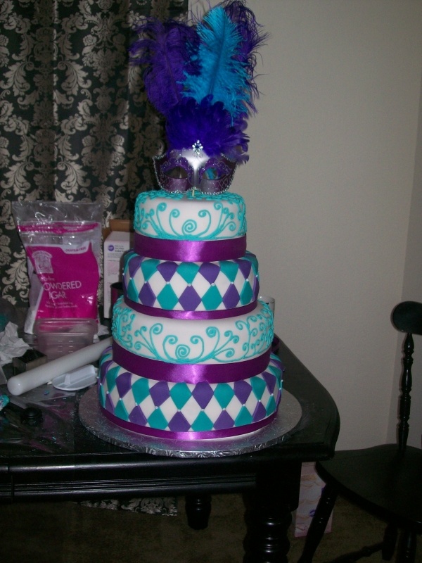 Masquerade Cake Decorations Masquerade Cake Decorations