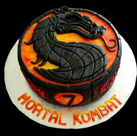 10 Photos of Mortal Kombat Charaters Birthday Cakes 10 Photos of Mortal Kombat Charaters Birthday Cakes