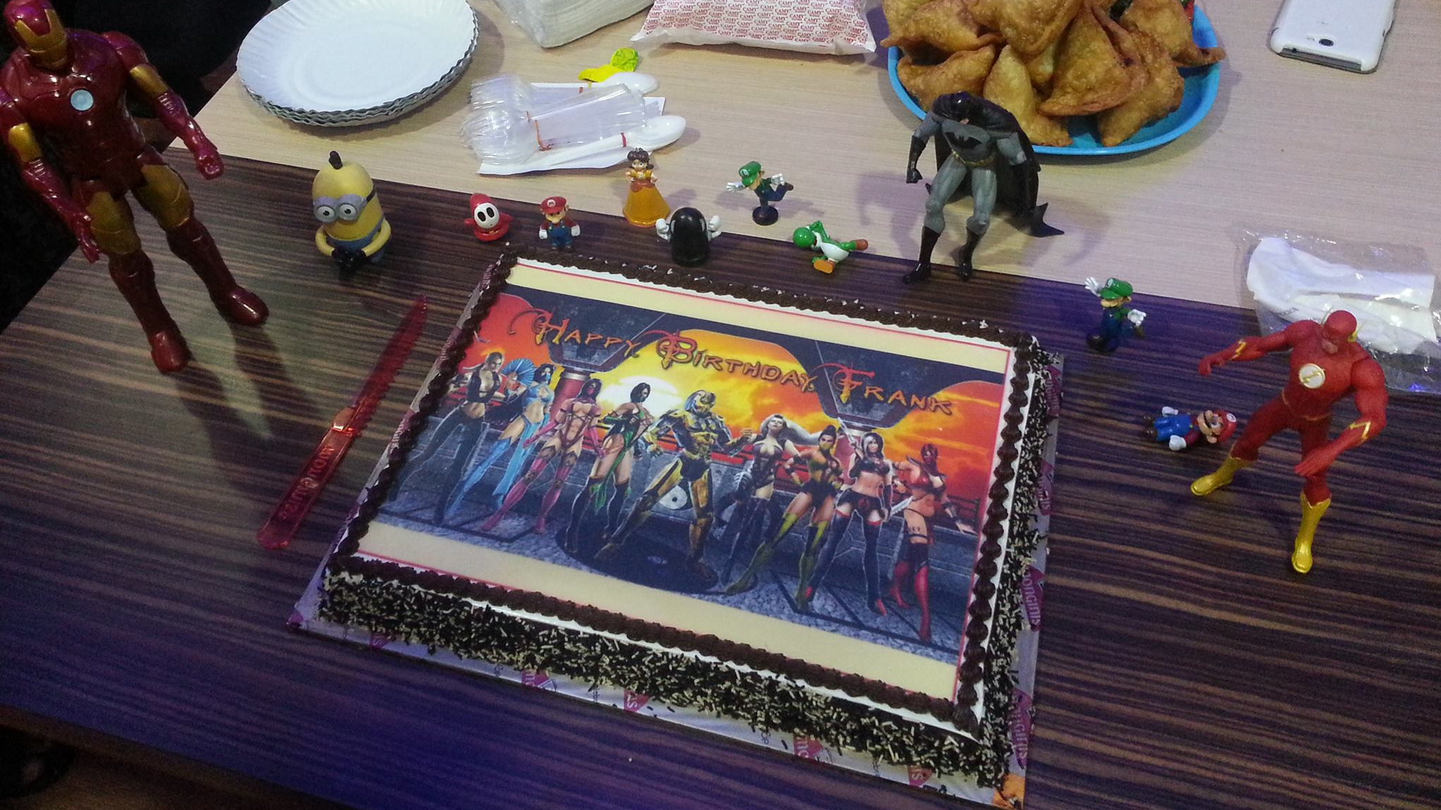 Mortal Kombat Birthday Cake Mortal Kombat Birthday Cake