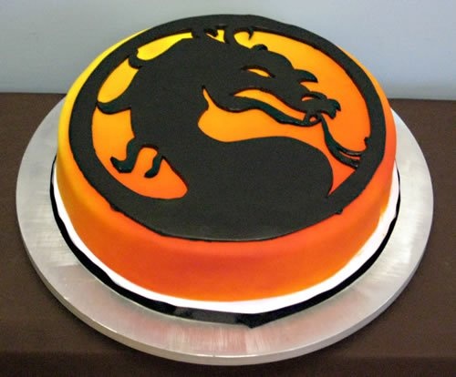 Mortal Kombat Birthday Cake Mortal Kombat Birthday Cake