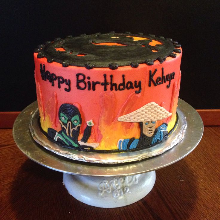 Mortal Kombat Cake Mortal Kombat Cake